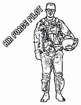 Coloring Military Force Air Army Adults Printable Getcolorings sketch template