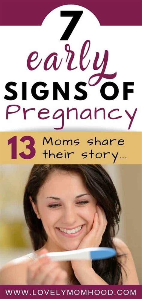7 Early Signs Of Pregnancy 13 Moms Share Their Early Pregnancy Symptoms