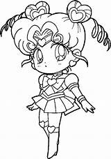 Sailor Chibi Moon Pages Coloring Sketchite sketch template