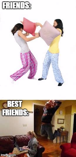 pillow fight meme