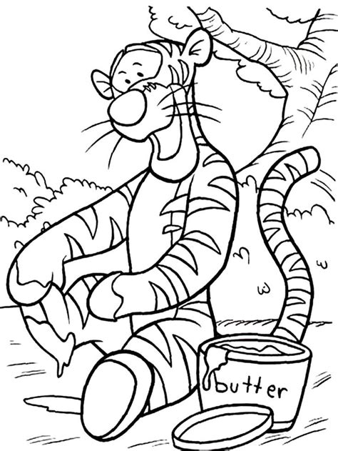 tigger coloring pages  coloring pages  kids disney coloring