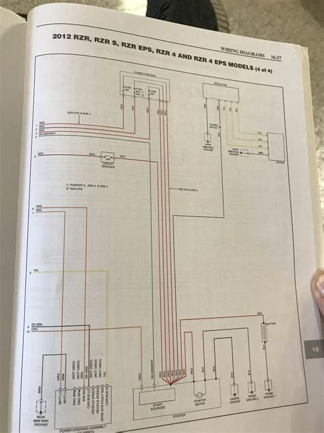 polaris ranger xp  wiring diagram wiring digital  schematic
