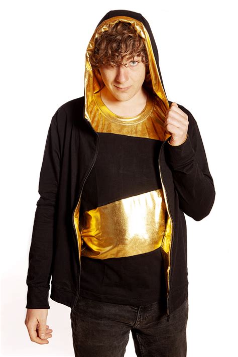 black  gold hoodie mens baisap