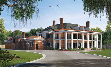 historic plantation house plans