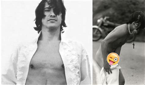 Tbt Keanu Reeves Strips Roadside For Edgy 90s Shoot