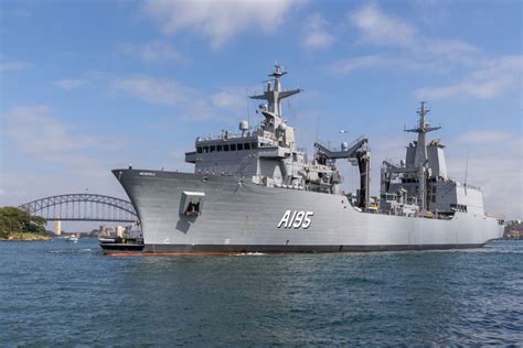 vessel review supply royal australian navys newest fleet