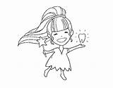 Tooth Fairy Coloring Coloringcrew sketch template