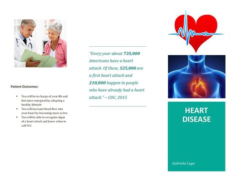 brochure heart disease  gabby issuu