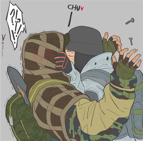 a trapping trapper got trapped by a trapper rainbow six siege art