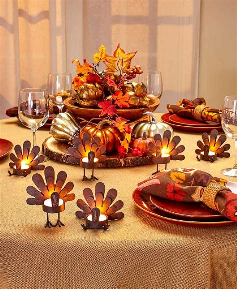 list of thanksgiving decorations