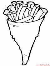 Chips Coloring Sheet Title sketch template