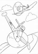 Planes Coloring Pages Fun Kids sketch template