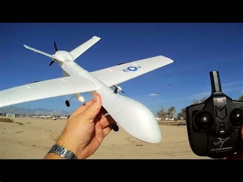 xk  mq  predator reaper drone  channel stabilized rc airplane flight test review youtube