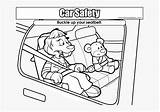 Coloring Elementary Belt Seat Safety Clipartkey sketch template