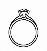 Jewelry Clip Clipart Cliparts Library Diamond Ring sketch template