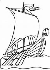 Viking Ship Drawing Coloring Cartoon Clipart Vikings Boat Clip Line Printable Pages Cliparts Drawings Ships Helmet Draw Clipartbest Football Super sketch template