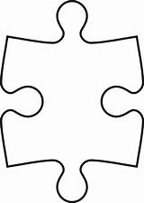 Puzzle Piece Outline Clipart Clip Jigsaw Pieces Autism Transparent Vector Patience Puzzleteile Puzzles Tattoo Symetric Cliparts Part Coloring Google Designs sketch template