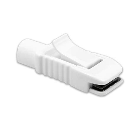 gator clip ecg clips white universal ecg pack of 10