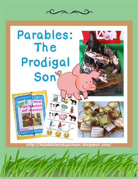 parable   prodigal son bible fun  kids