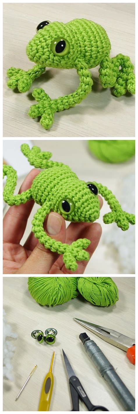 crochet frog  pattern