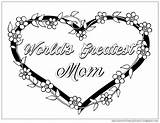 Coloring Pages Mom Mother Draw Greatest Mycupoverflows Johnson Mothers Child Worlds Flowers sketch template