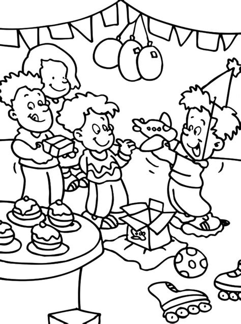 effortfulg birthday party coloring pages