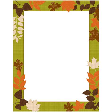 fall borders   fall borders png images  cliparts