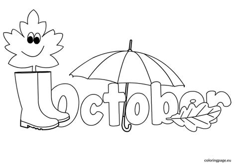 october coloring page fall coloring pages coloring pages