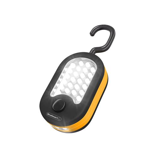 portable led work light compact battery operated  led magnetic flashlight  hanging hook