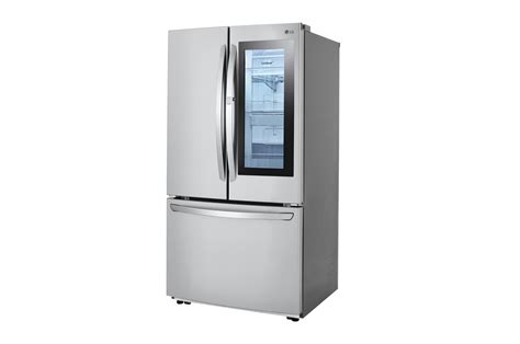 lg lfcss  cu ft smart wi fi enabled instaview door  door refrigerator lg usa
