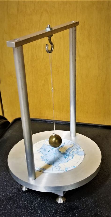 foucault pendulum department  physics csu