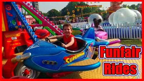 kids carnival rides amusement park fun fair ride  children  london  robins fun playtime