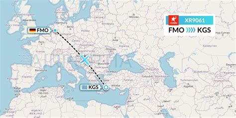 xr flight status corendon airlines europe munster  kos cxi