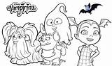 Coloring Vampirina Pages Disney Friends Collection Print Coloringpagesfortoddlers Boys Girls Quality High sketch template