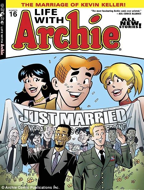 archie comics features front cover of first ever gay