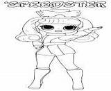 Omg Lol Coloring Pages Speedster Printable Candylicious sketch template