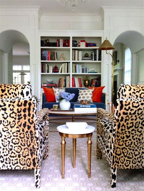 leopard print cheetah pattern home decor interior design eclectic interior interior