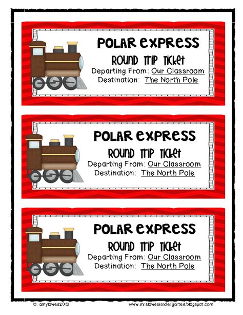 polar express ticket clip art search results calendar