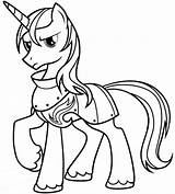 Coloring Pages Pony Little Armor Shining Kids Boy Twilight Unicorn Print Ponies Sparkle Posing Girls Book Colouring Drawing Printable Cartoon sketch template