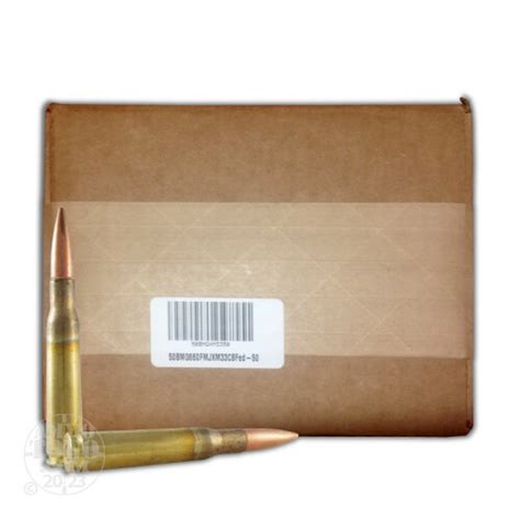 50 Bmg Full Metal Jacket Fmj Ammo For Sale By Lake City 50 Rounds