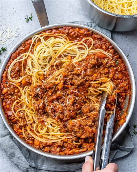 beef bolognese sauce recipe healthy fitness meals