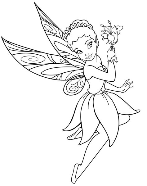 disney characters fairies iridessa coloring sheet