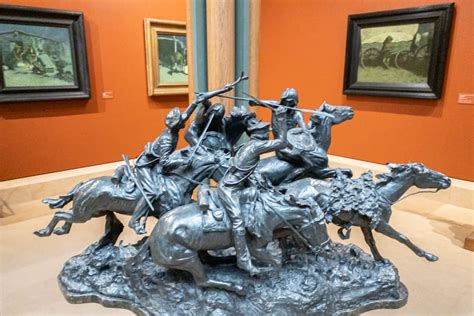 uncovering incredible art   frederic remington art museum