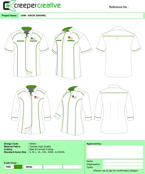 corporate shirt design proposal ukm encik shahril corporate shirts