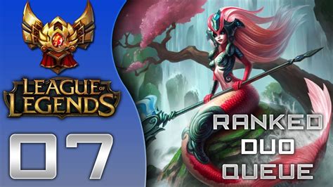 lol ranked duo queue nami support gold  duoq league  legends youtube