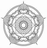 Mandala Coloring Mandalas Print Mpc Adult Pages Color Printable Stress Anti Adults Difficulty Level Beautiful Relaxation Magnificent Zen Normal Complicated sketch template