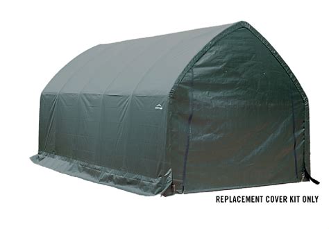 shelterlogic replacement cover kit  xx peak oz pvc green