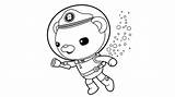 Octonauts Coloring Pages Activity Print Kid Captain Barnacles Kids Getdrawings sketch template