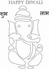 Ganesha Coloring Pages Lord Kids Shiva Printable Getcolorings Print Getdrawings sketch template