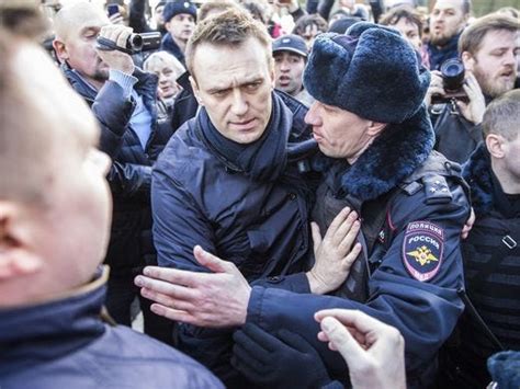 Corruption Protests Sweep Russia Putin Opponent Arrested